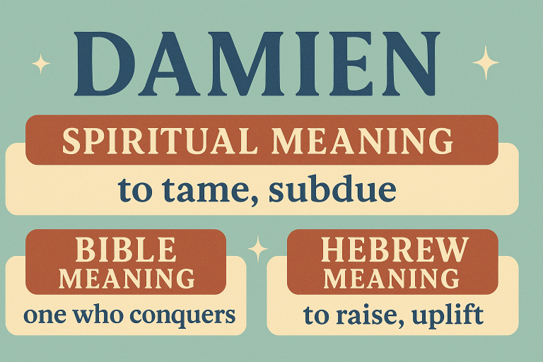 The Meaning of the Name "Damien"