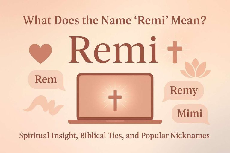 What Does the Name ‘Remi’ Mean