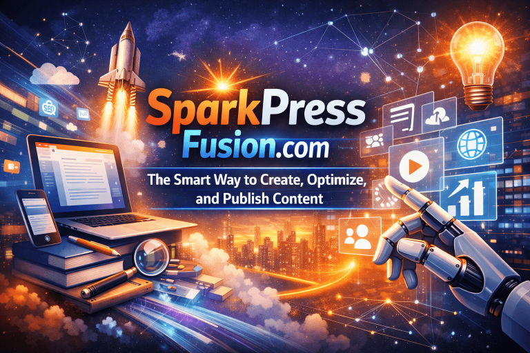 SparkPressFusion.com: The Smart Way to Create, Optimize, and Publish Content
