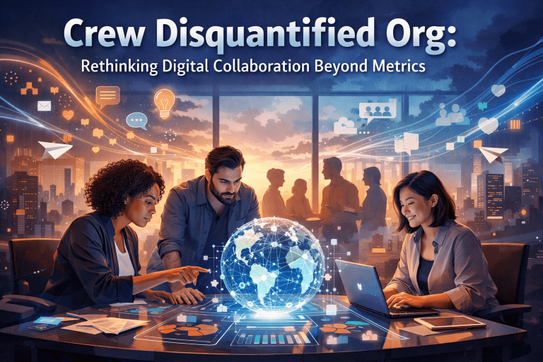 Crew Disquantified Org: Rethinking Digital Collaboration Beyond Metrics
