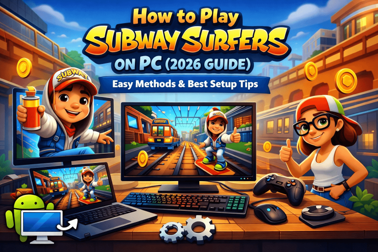 How to Play Subway Surfers on PC (2026 Guide) – Easy Methods &amp; Best Setup Tips