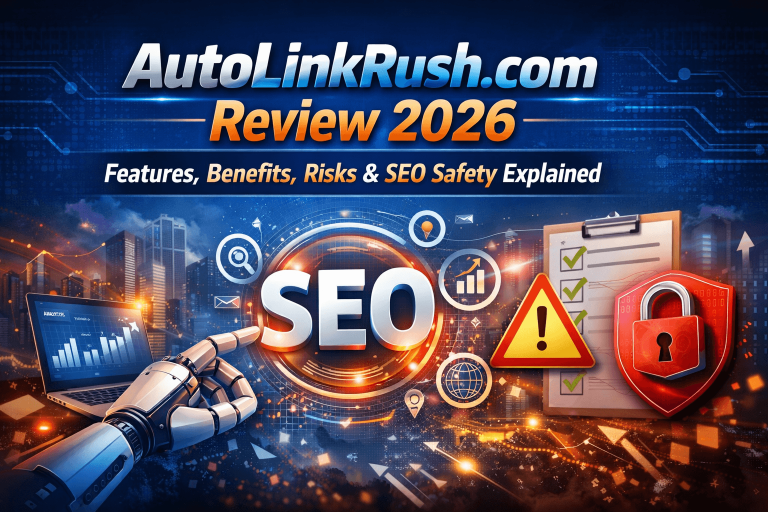 AutoLinkRush.com Review 2026: Features, Benefits, Risks &amp; SEO Safety Explained