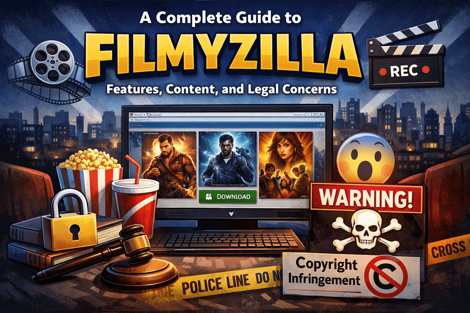 A Complete Guide to Filmyzilla: Features, Content, and Legal Concerns