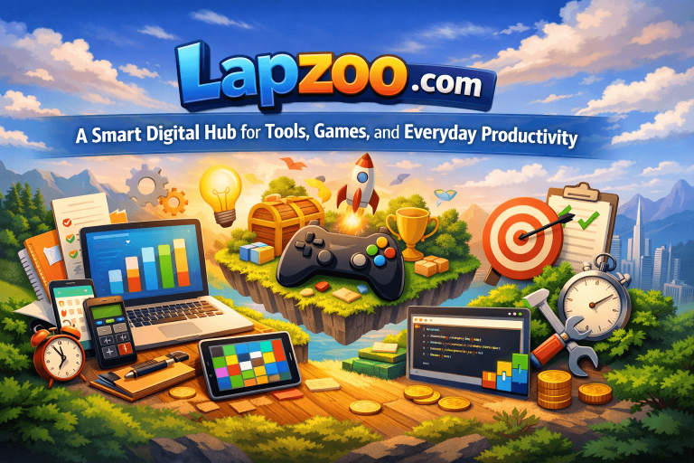 Lapzoo com: A Smart Digital Hub for Tools, Games, and Everyday Productivity