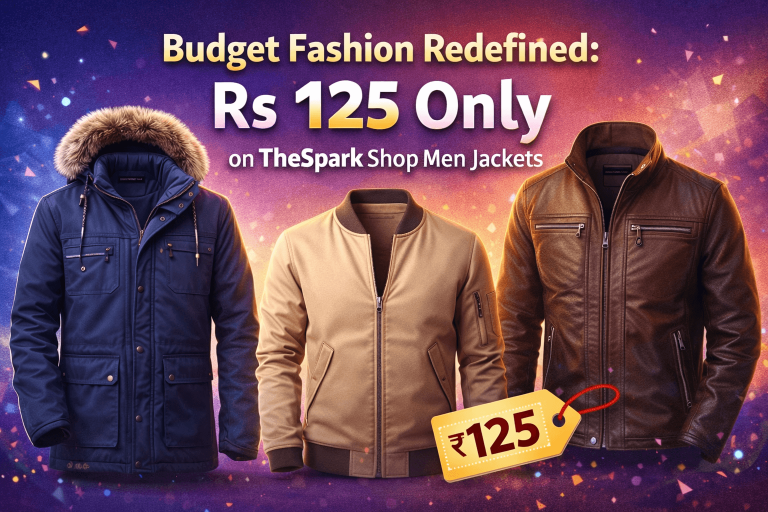 Budget Fashion Redefined: Rs 125 Only on TheSpark Shop Men Jackets
