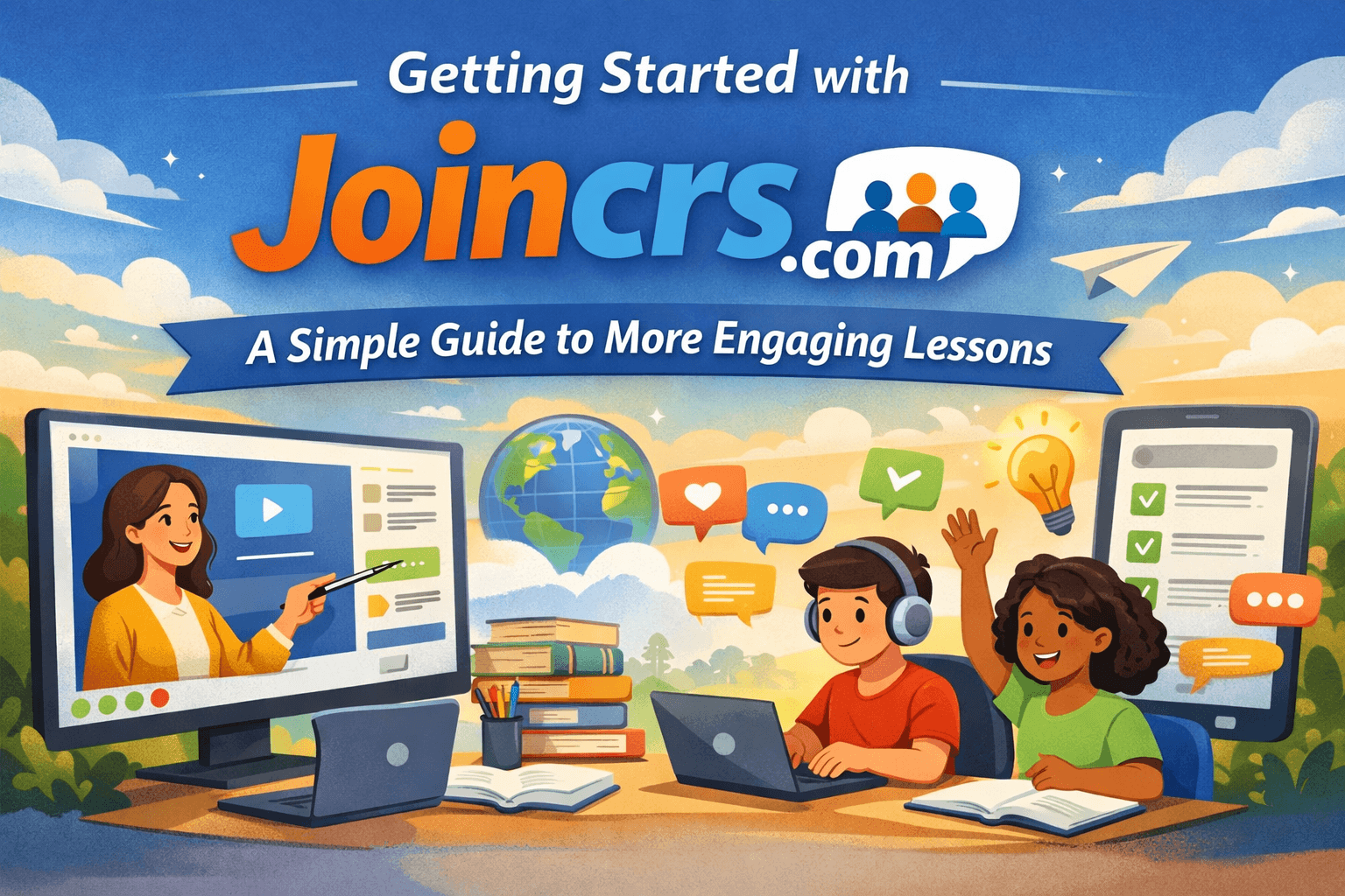 Getting Started with Joincrs.com: A Simple Guide to More Engaging Lessons